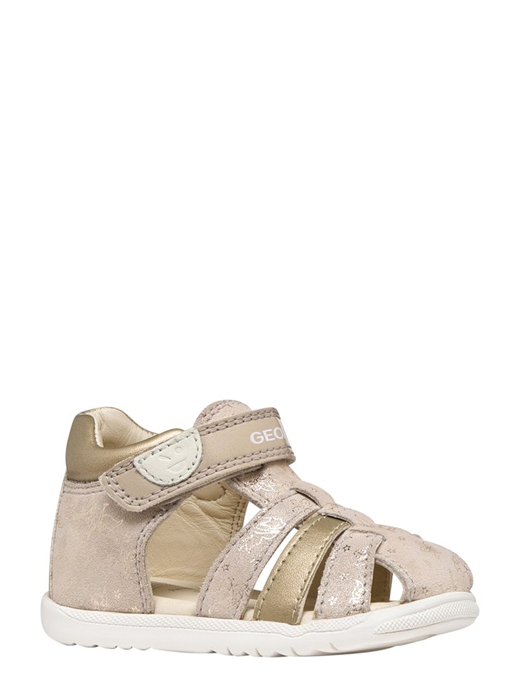 Sandali con strappi Beige Geox
