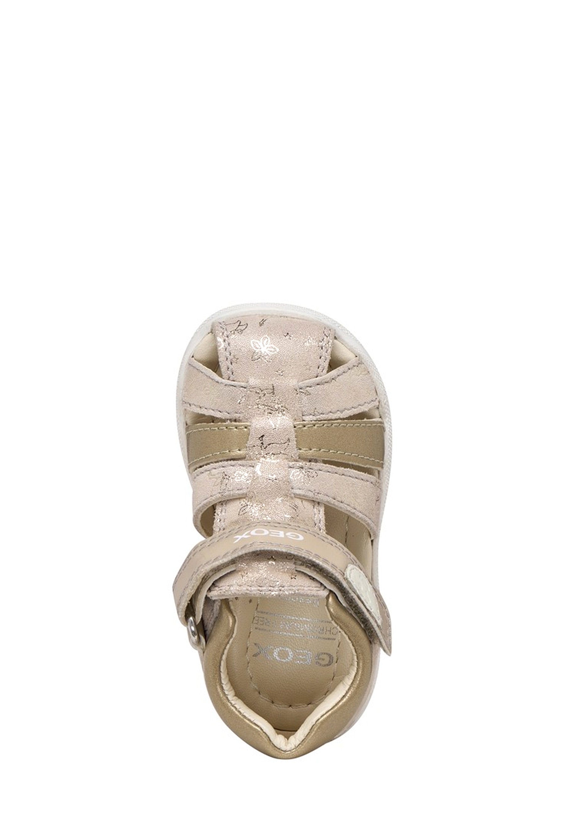 Sandali con strappi Beige Geox