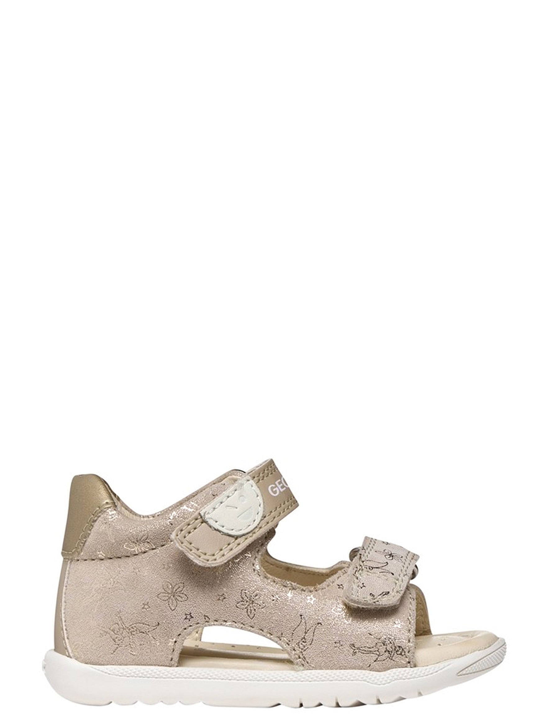 Sandali con strappi Beige Geox