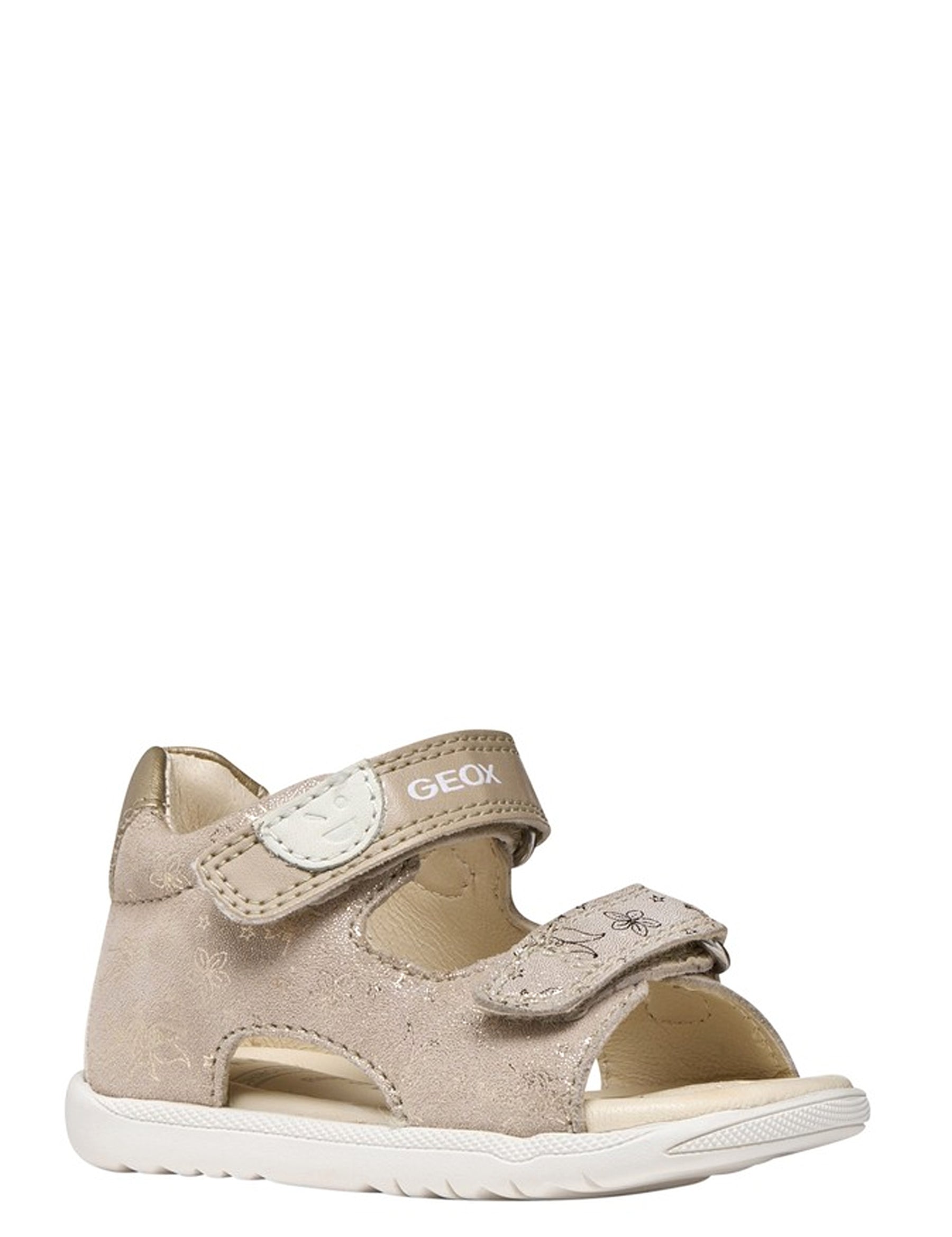 Sandali con strappi Beige Geox