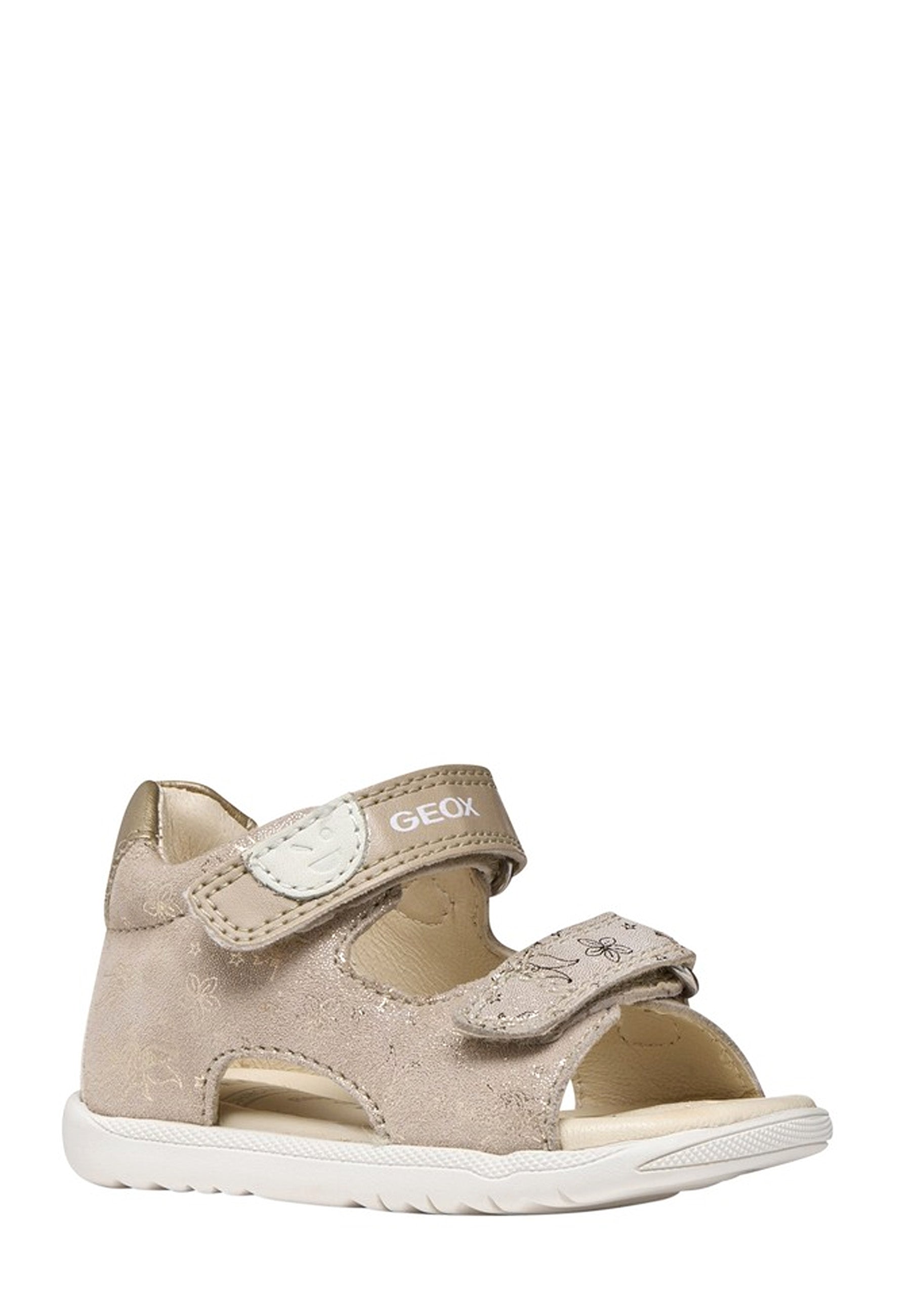 Sandali con strappi Beige Geox