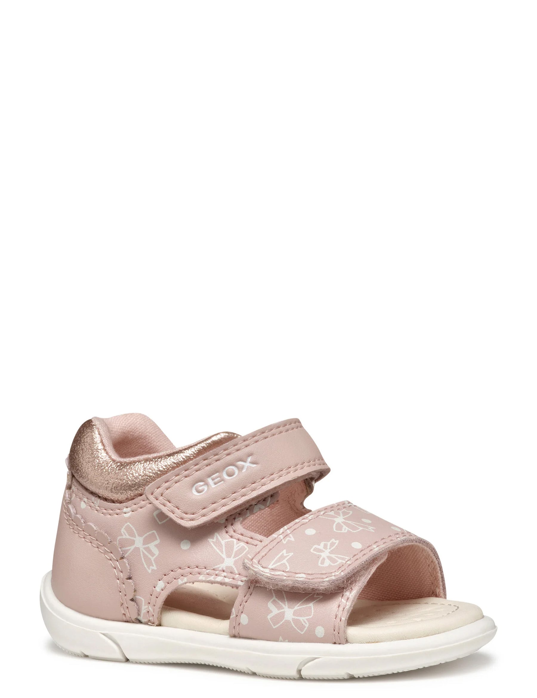 Sandali con strappi Rosa Geox