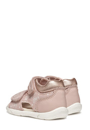 Sandali con strappi Rosa Geox