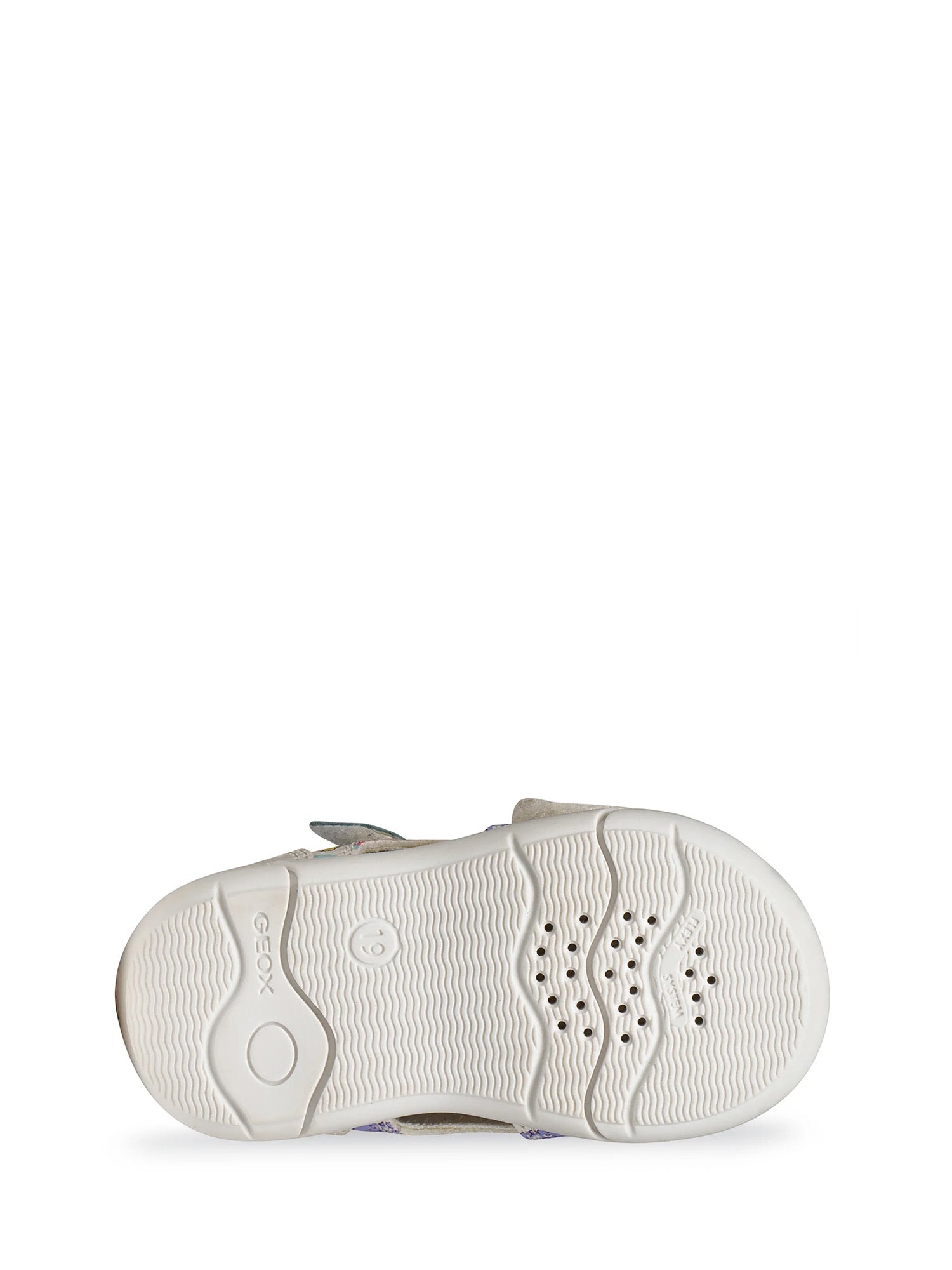 Sandali con strappi Bianco Geox