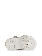 Sandali con strappi Bianco Geox