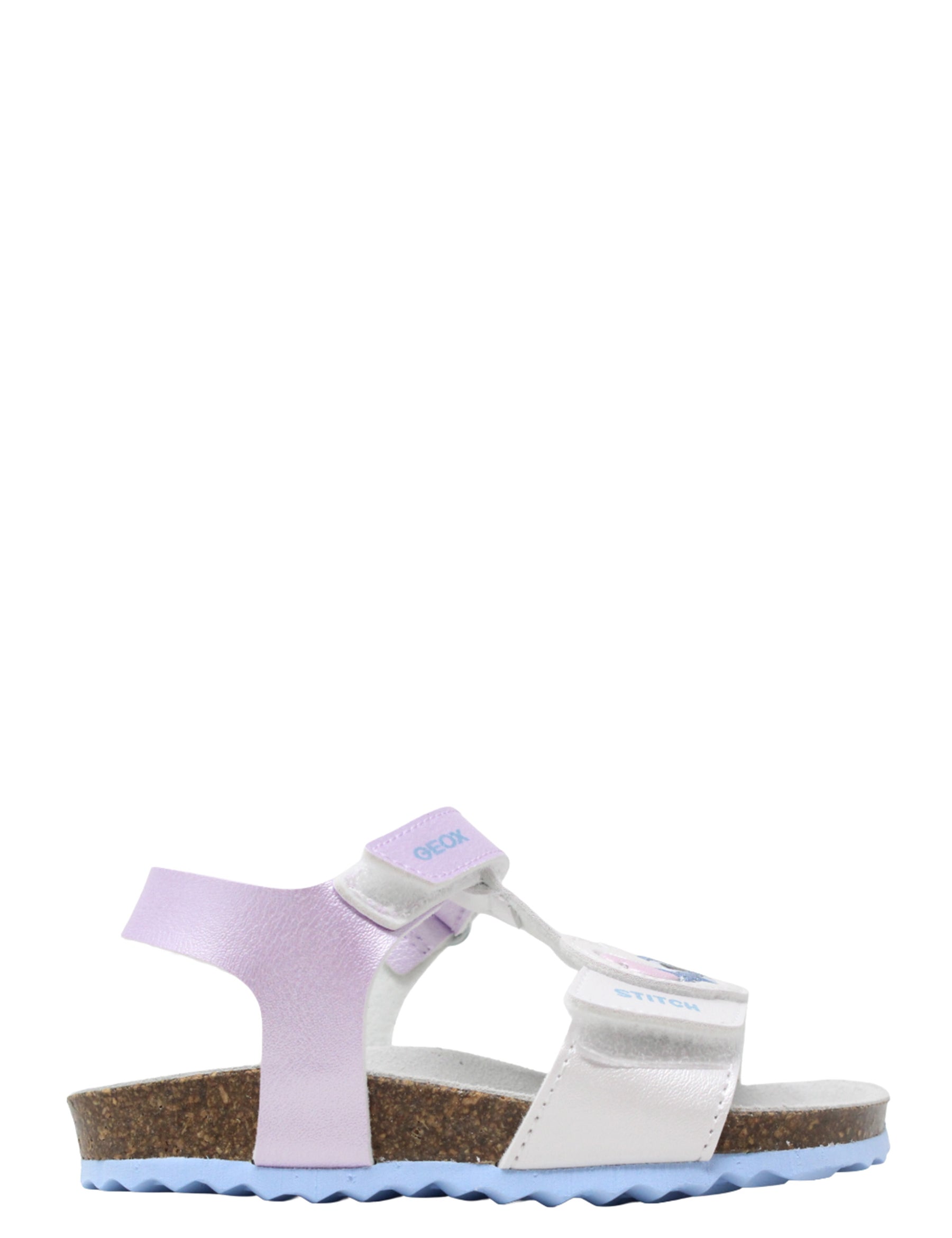 Sandali con strappi Bianco Geox