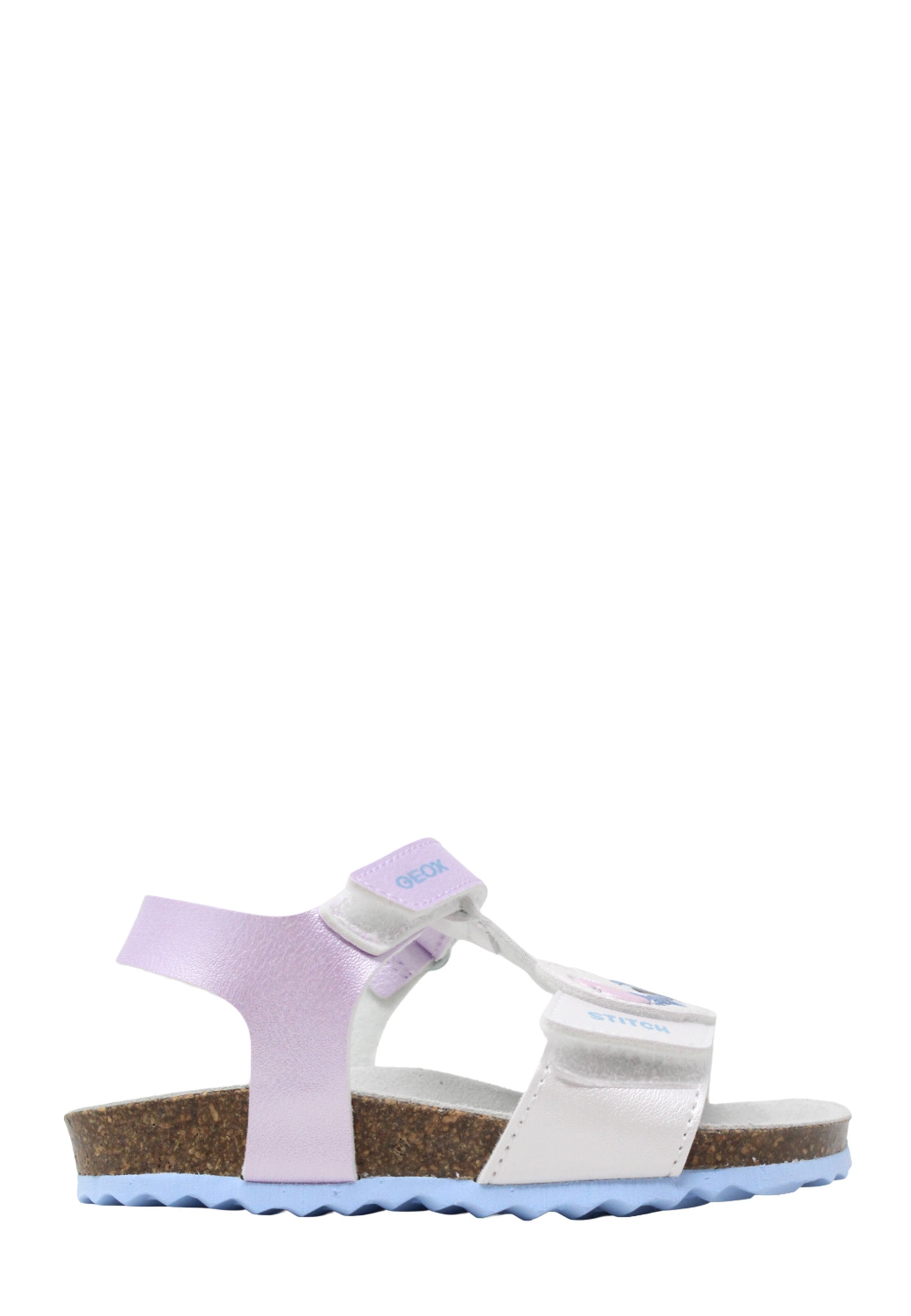 Sandali con strappi Bianco Geox