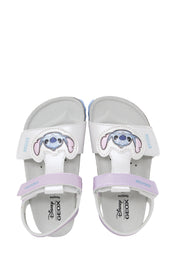 Sandali con strappi Bianco Geox