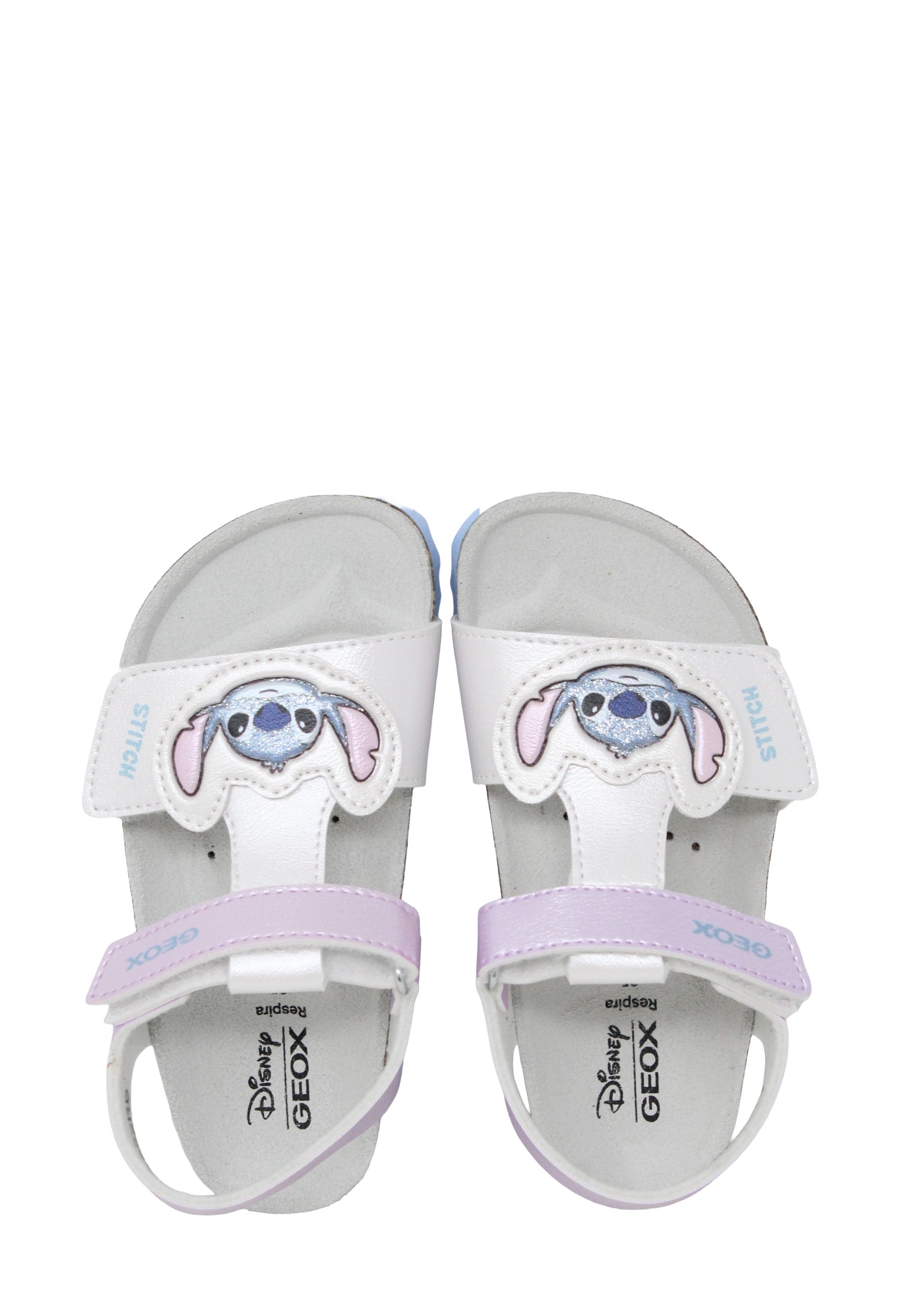 Sandali con strappi Bianco Geox