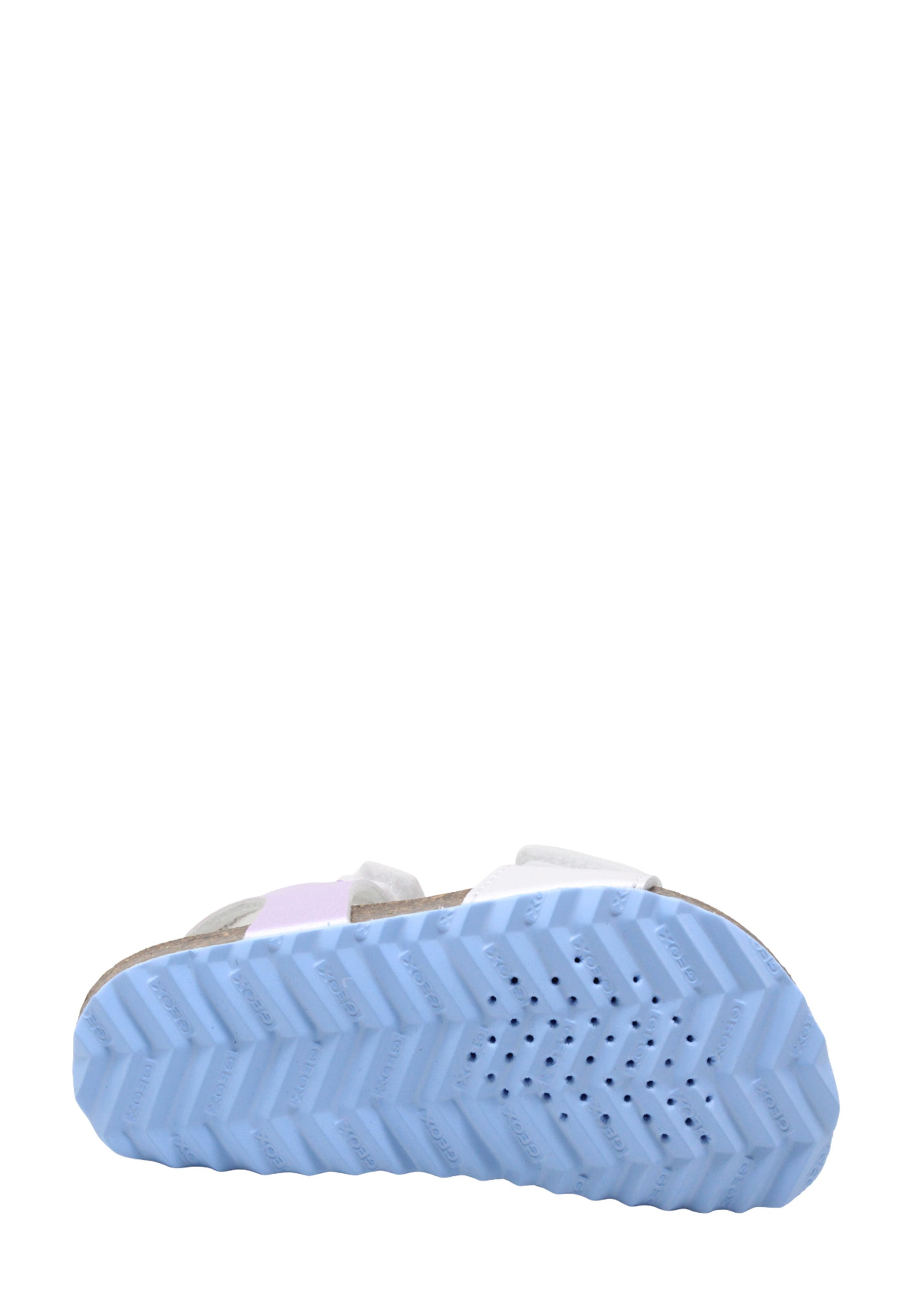 Sandali con strappi Bianco Geox