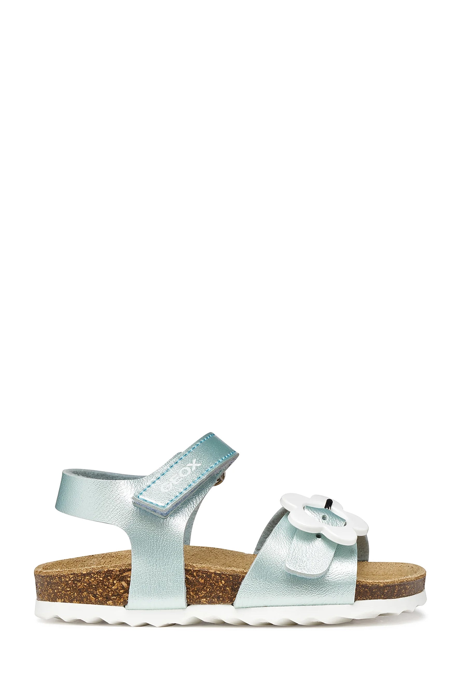 Sandali con strappi Celeste Geox