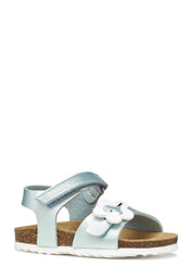 Sandali con strappi Celeste Geox