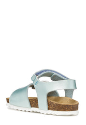 Sandali con strappi Celeste Geox