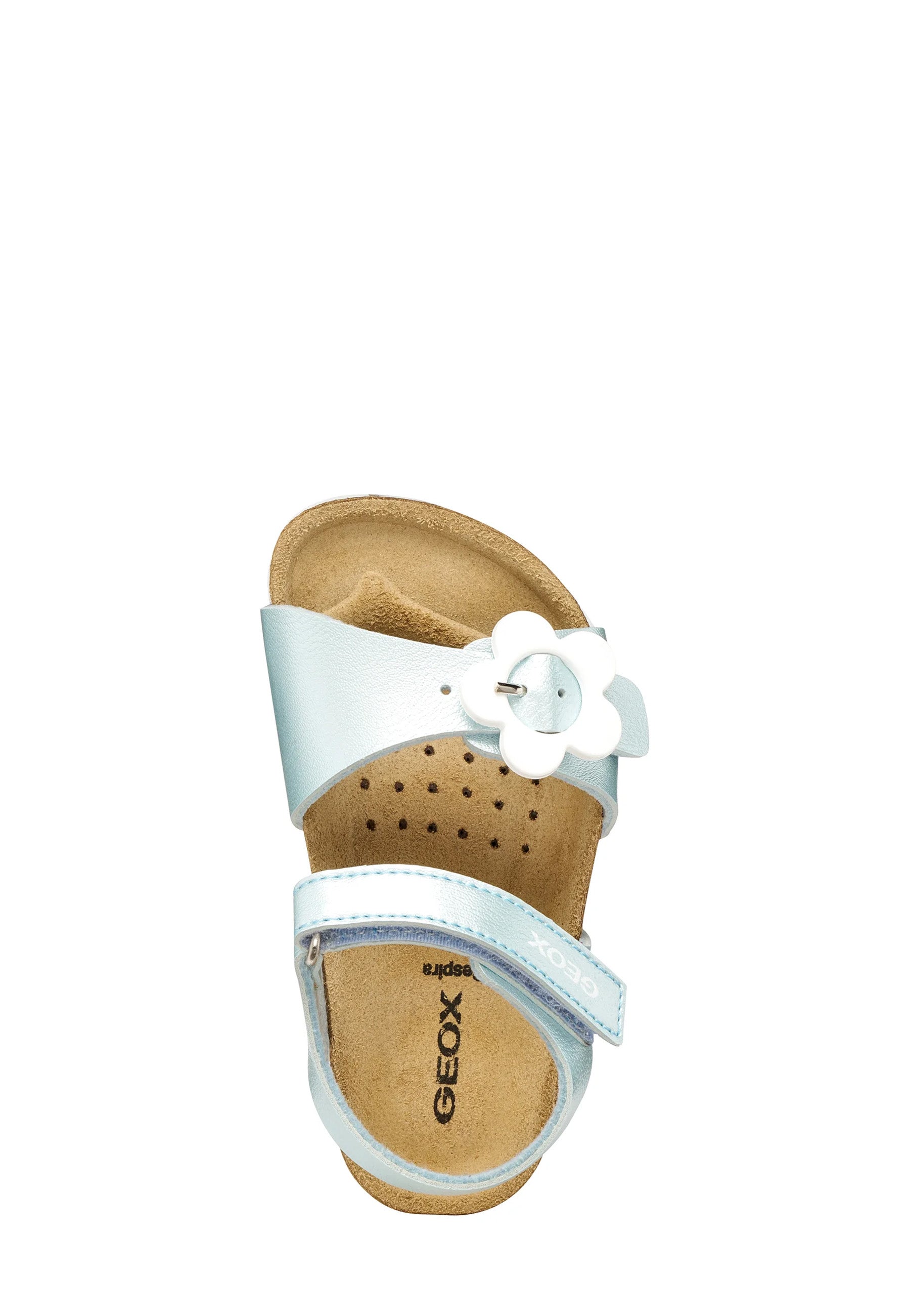 Sandali con strappi Celeste Geox
