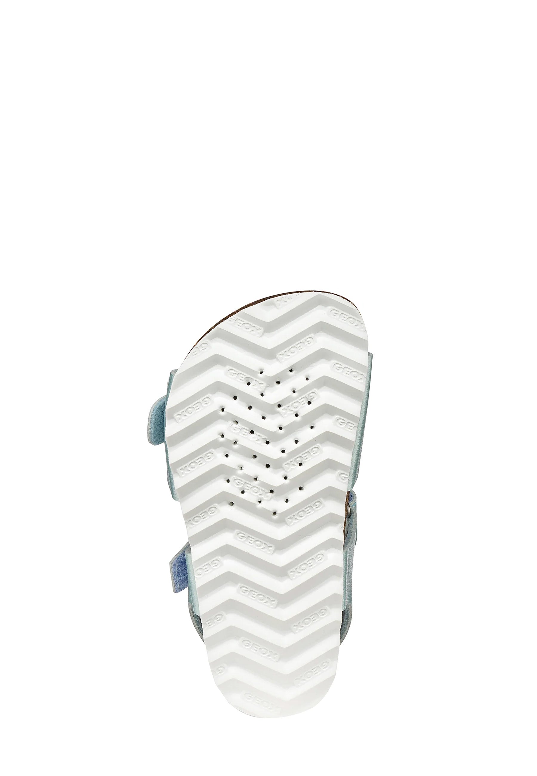Sandali con strappi Celeste Geox
