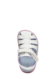 Sandali con strappi Bianco Geox
