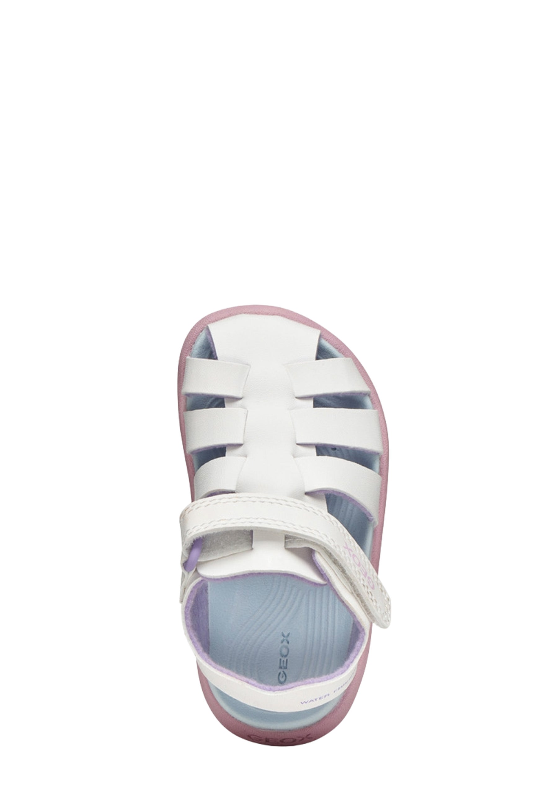 Sandali con strappi Bianco Geox