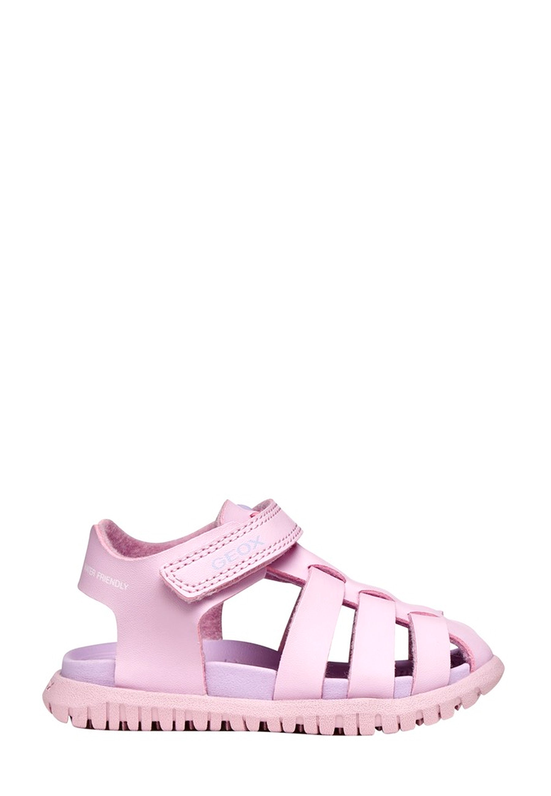 Sandali con strappi Rosa Geox
