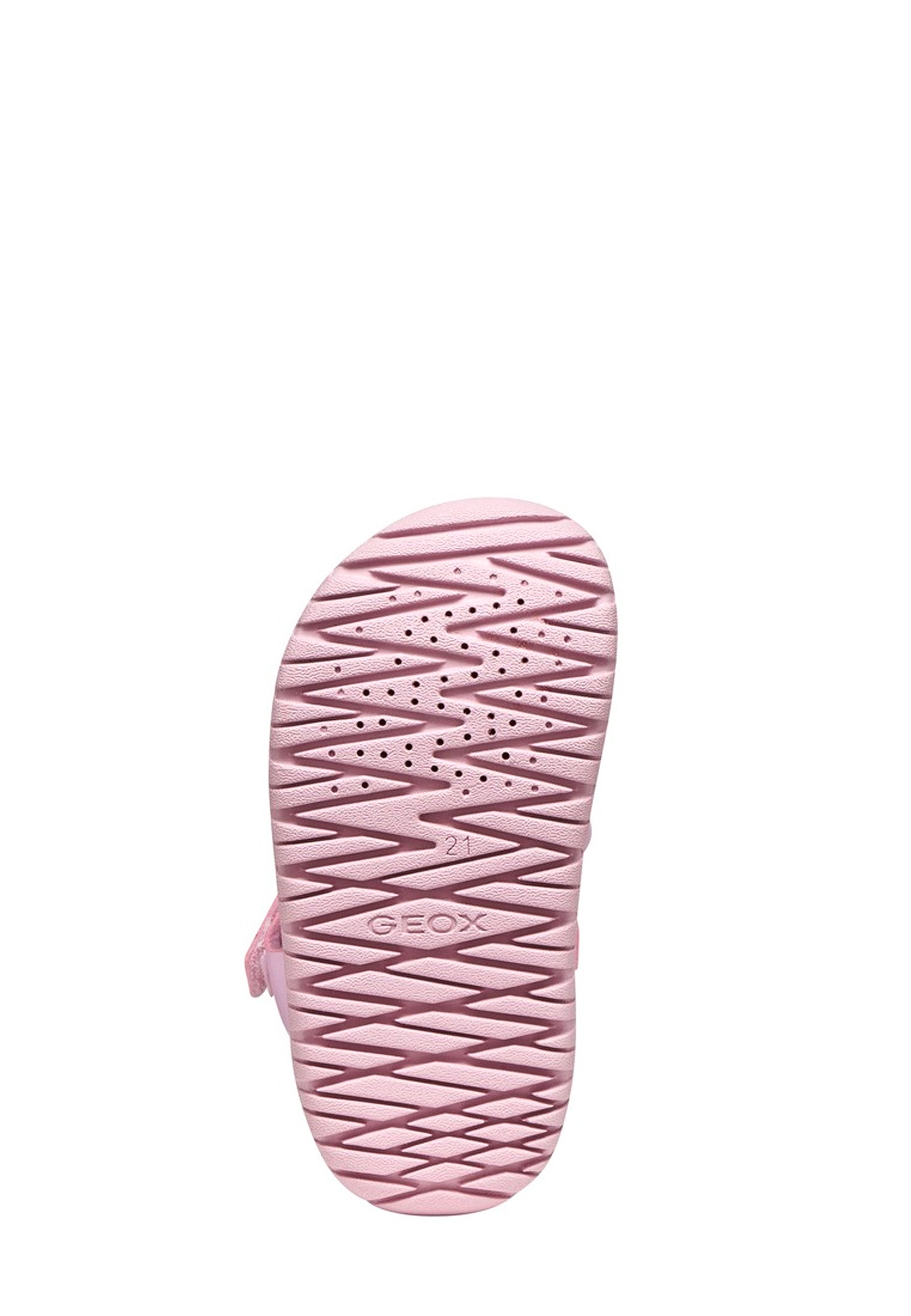 Sandali con strappi Rosa Geox