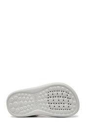 Sandali con strappi Argento Geox