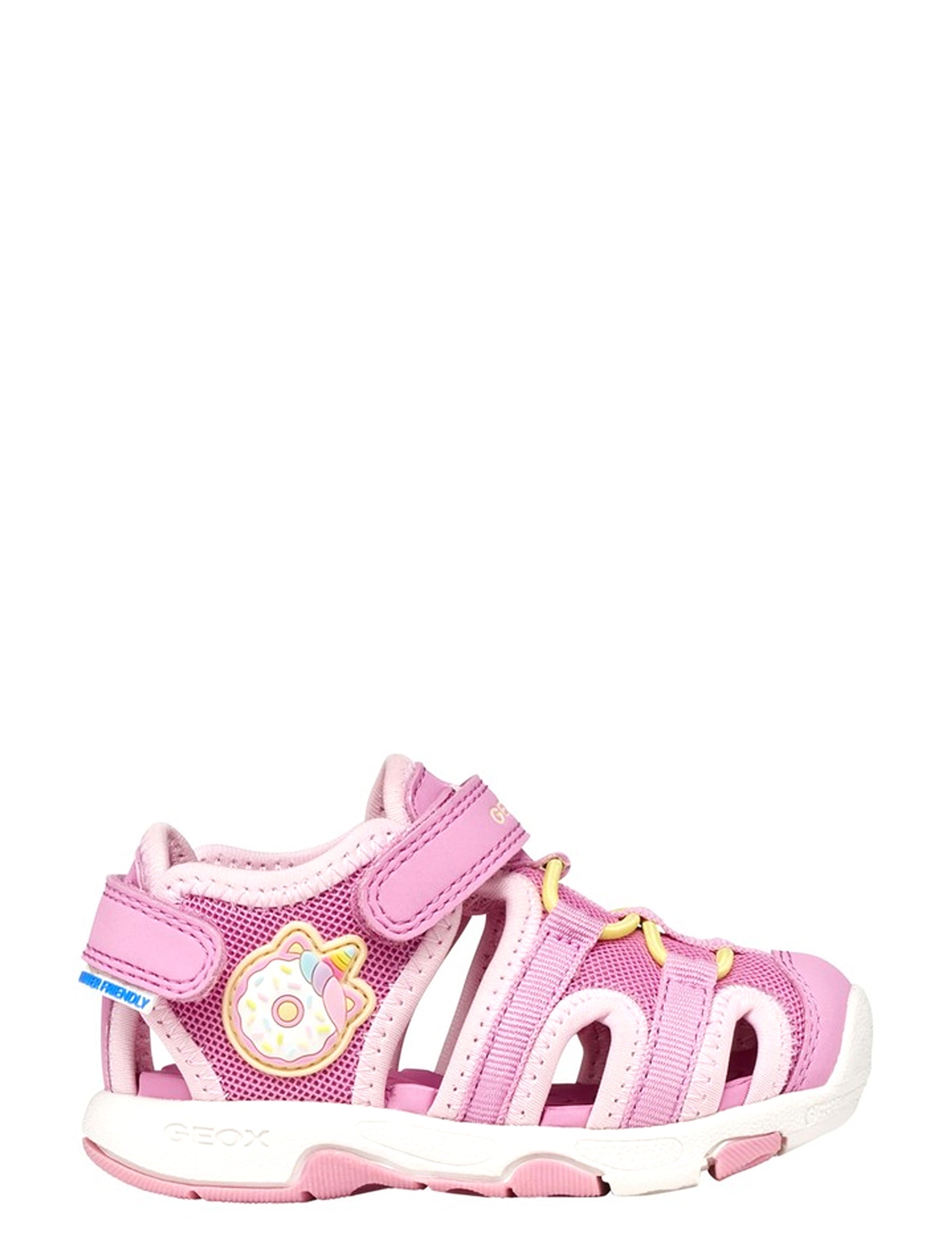 Sandali con strappi Rosa Geox