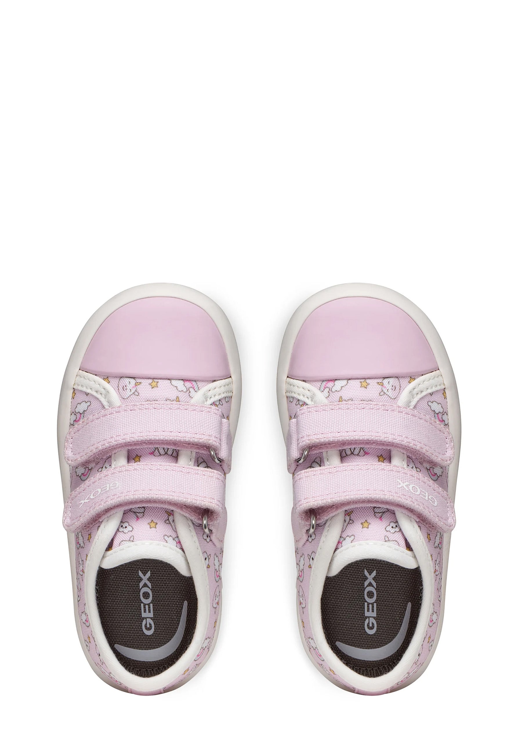 Scarpe con strappi Rosa Scuro Geox