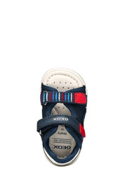 Sandali con strappi Blu Geox