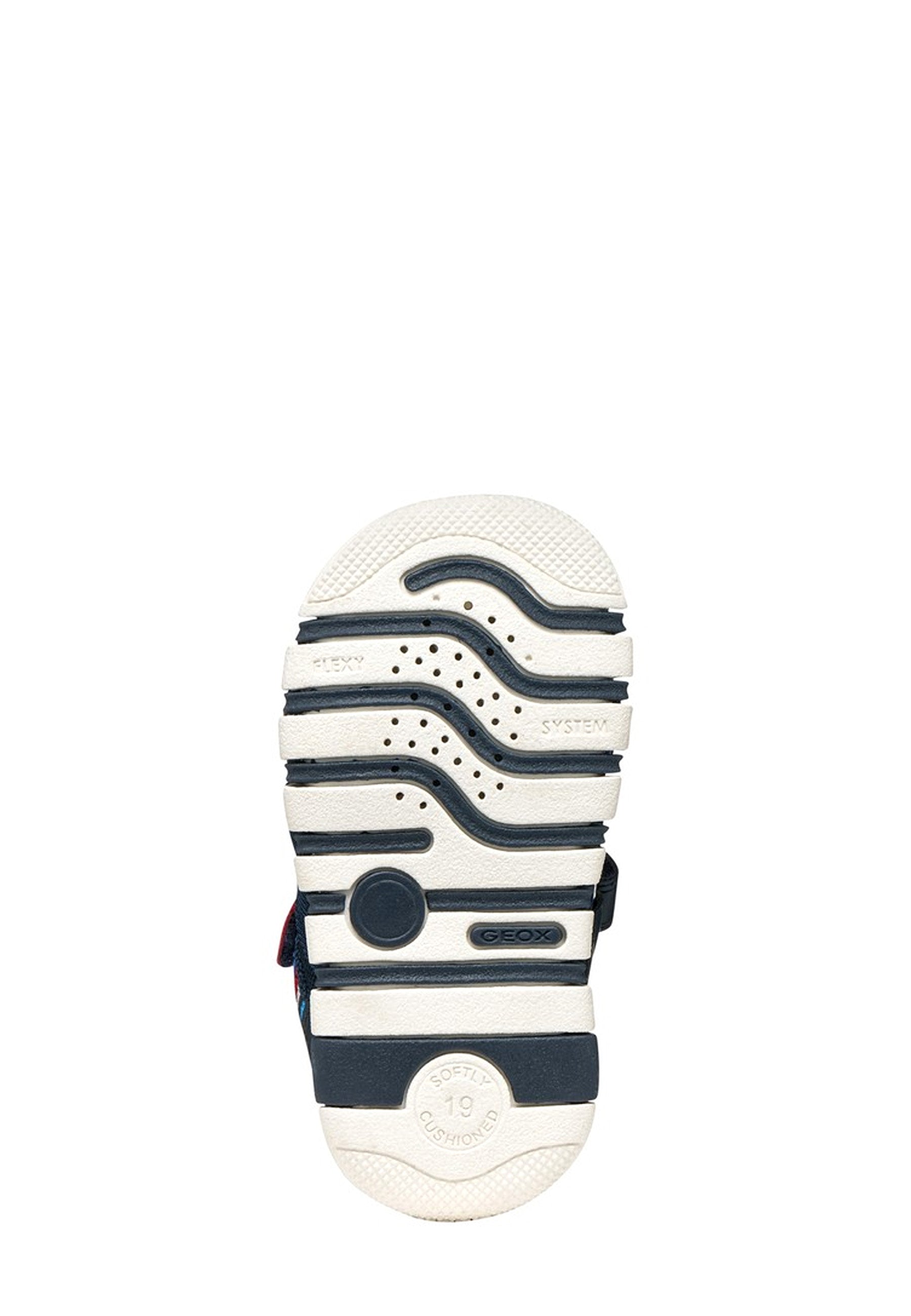 Sandali con strappi Blu Geox