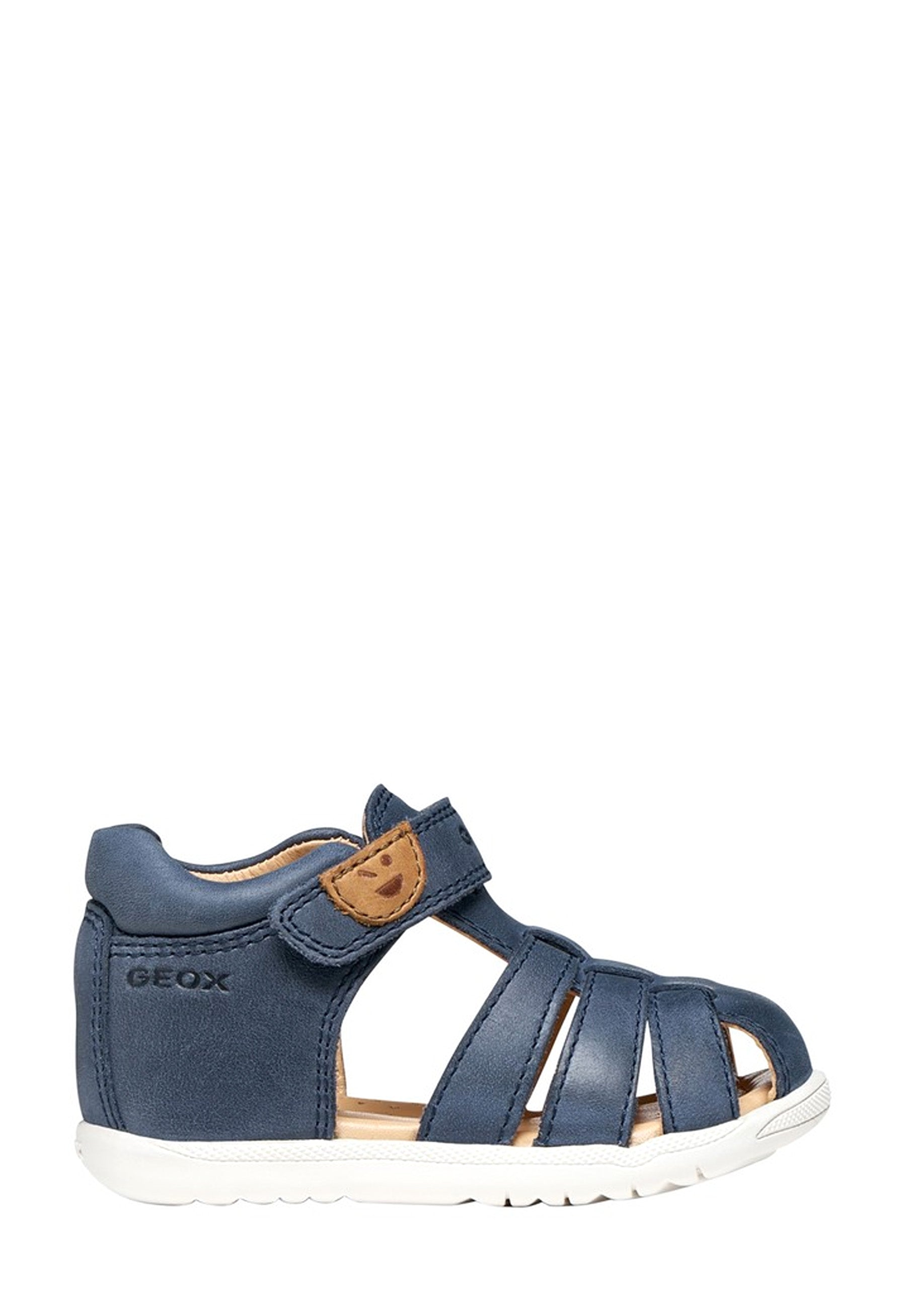 Sandali con strappi Blu Geox