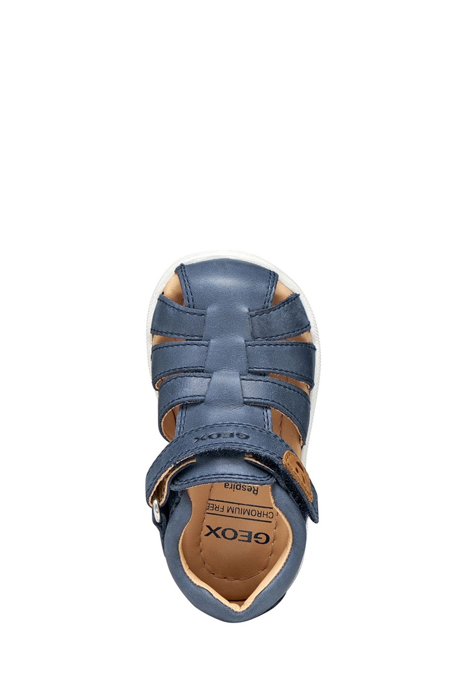 Sandali con strappi Blu Geox