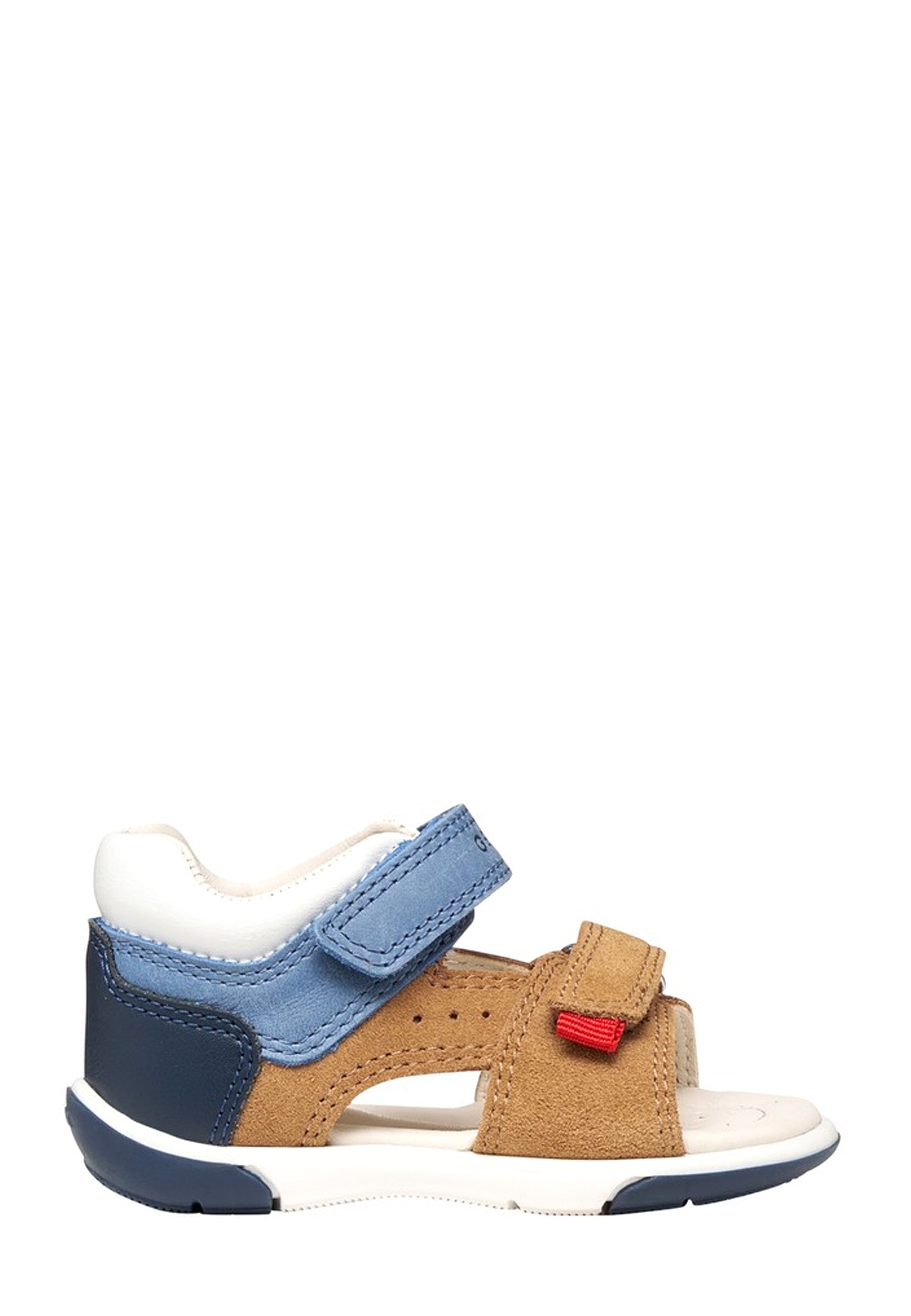 Sandali con strappi Marrone Geox