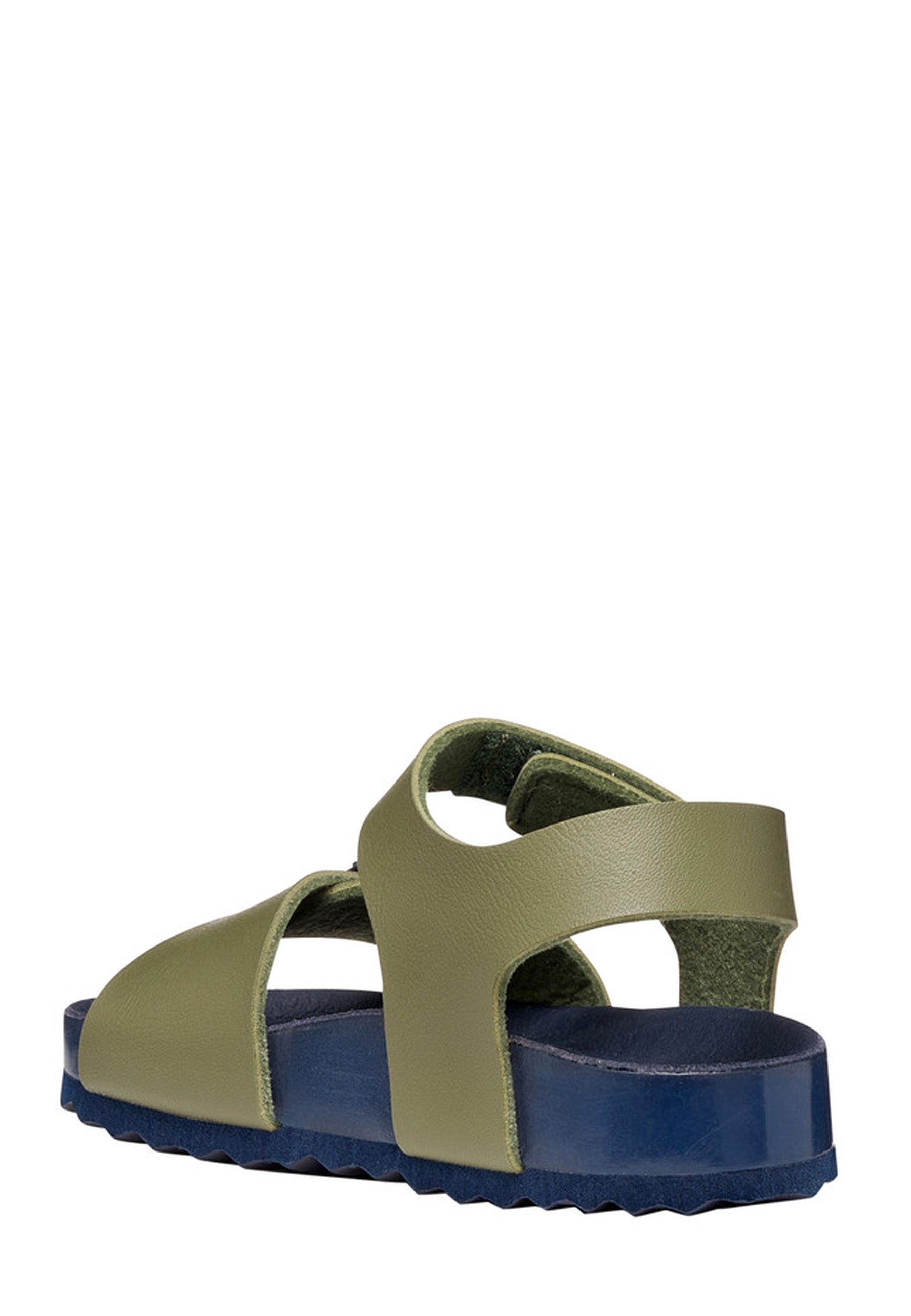 Sandali con strappi Verde Geox