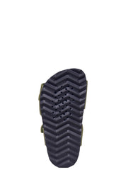 Sandali con strappi Verde Geox
