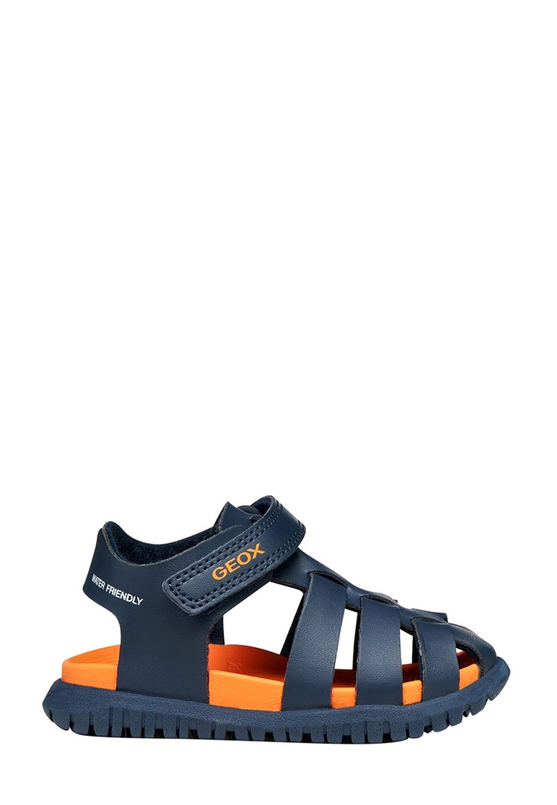 Sandali con strappi Blu Geox