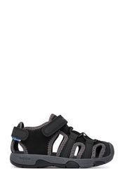 Sandali con strappi Nero Geox