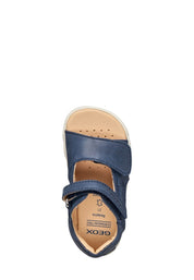Sandali con strappi Blu Geox