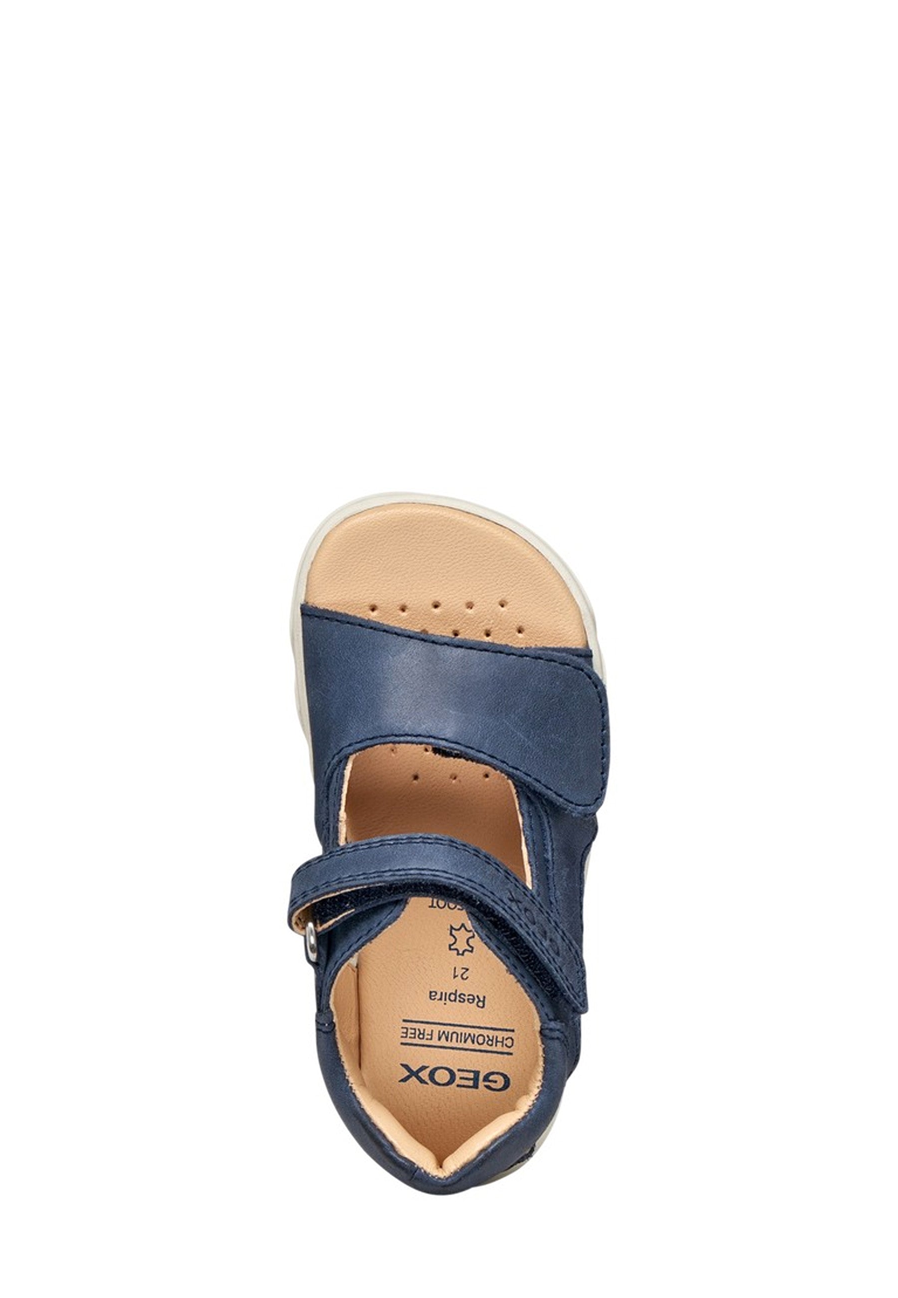 Sandali con strappi Blu Geox