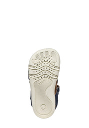 Sandali con strappi Blu Geox