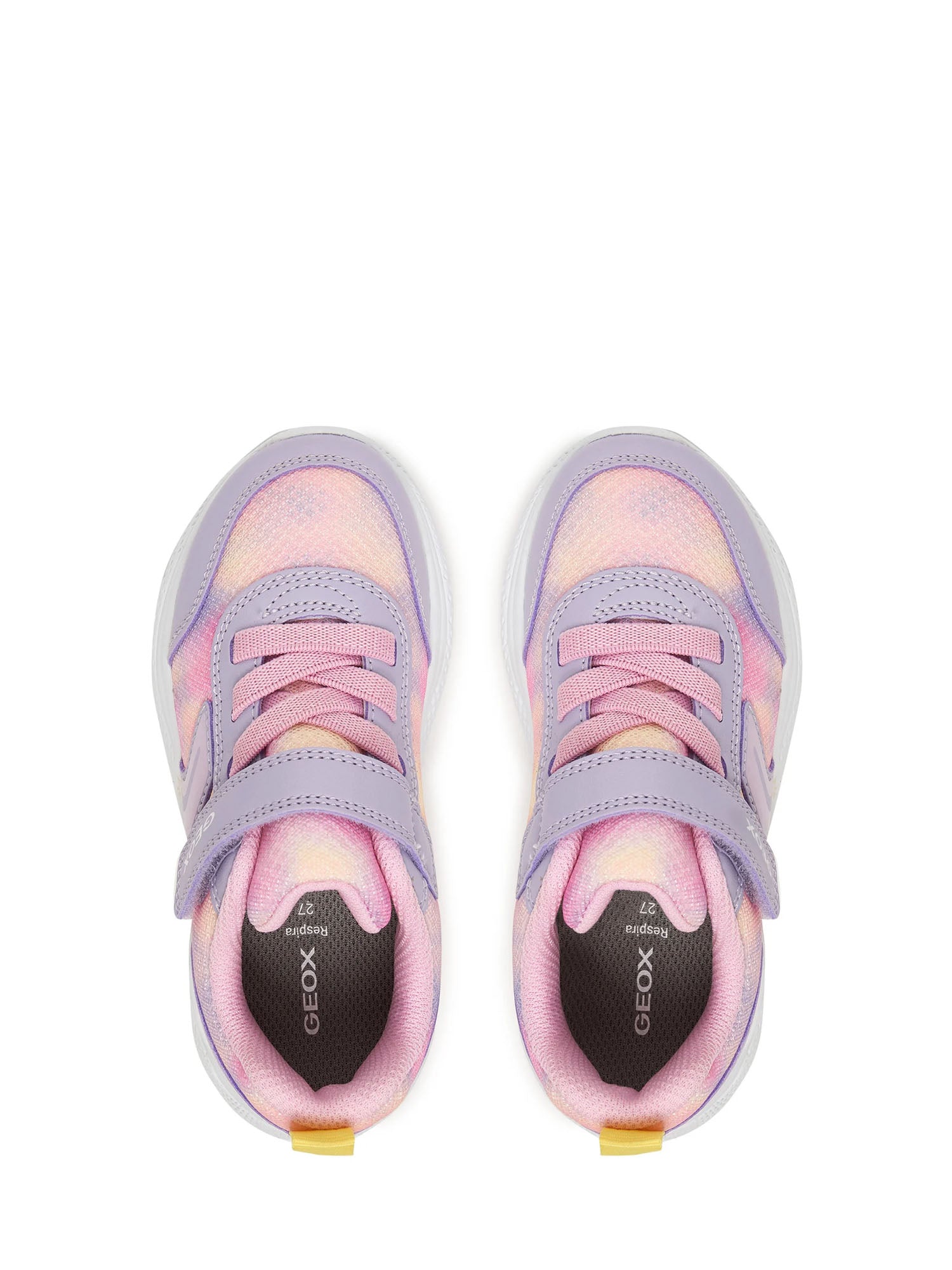 Scarpe con strappi Viola Geox