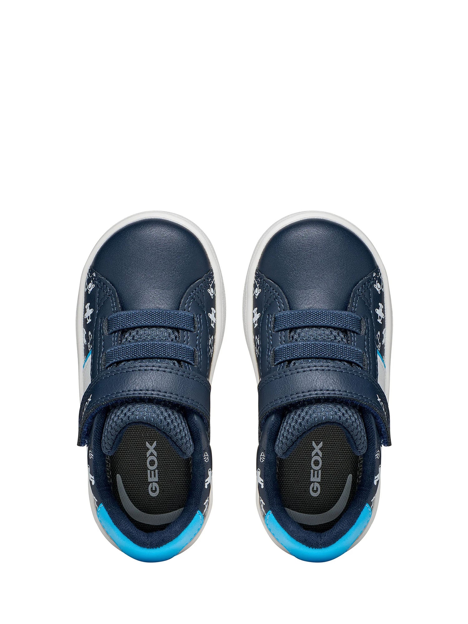 Scarpe con strappi Blu Geox