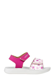 Sandali con strappi Rosa Geox