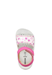 Sandali con strappi Rosa Geox
