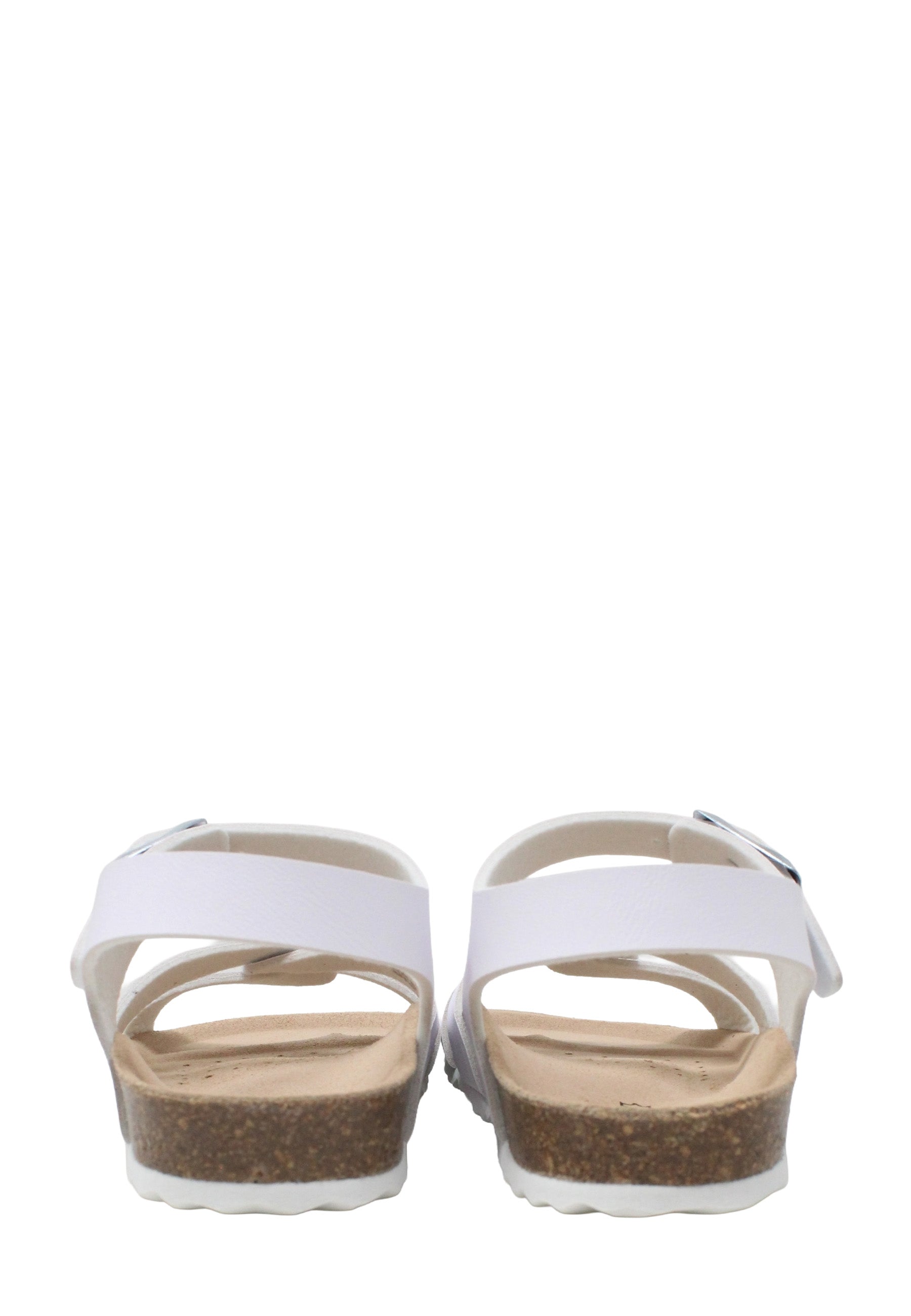 Sandali con strappi Bianco Geox