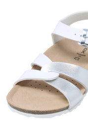 Sandali con strappi Bianco Geox