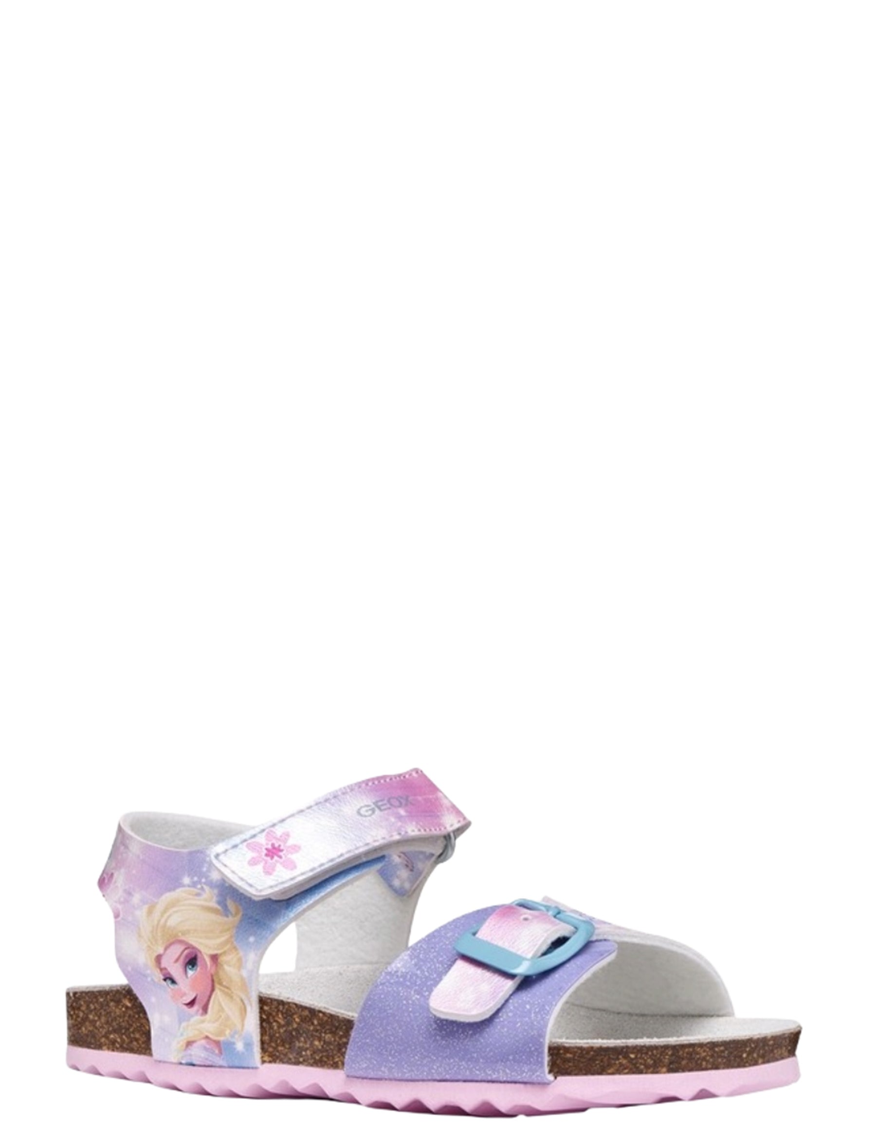 Sandali con strappi Lilla Geox