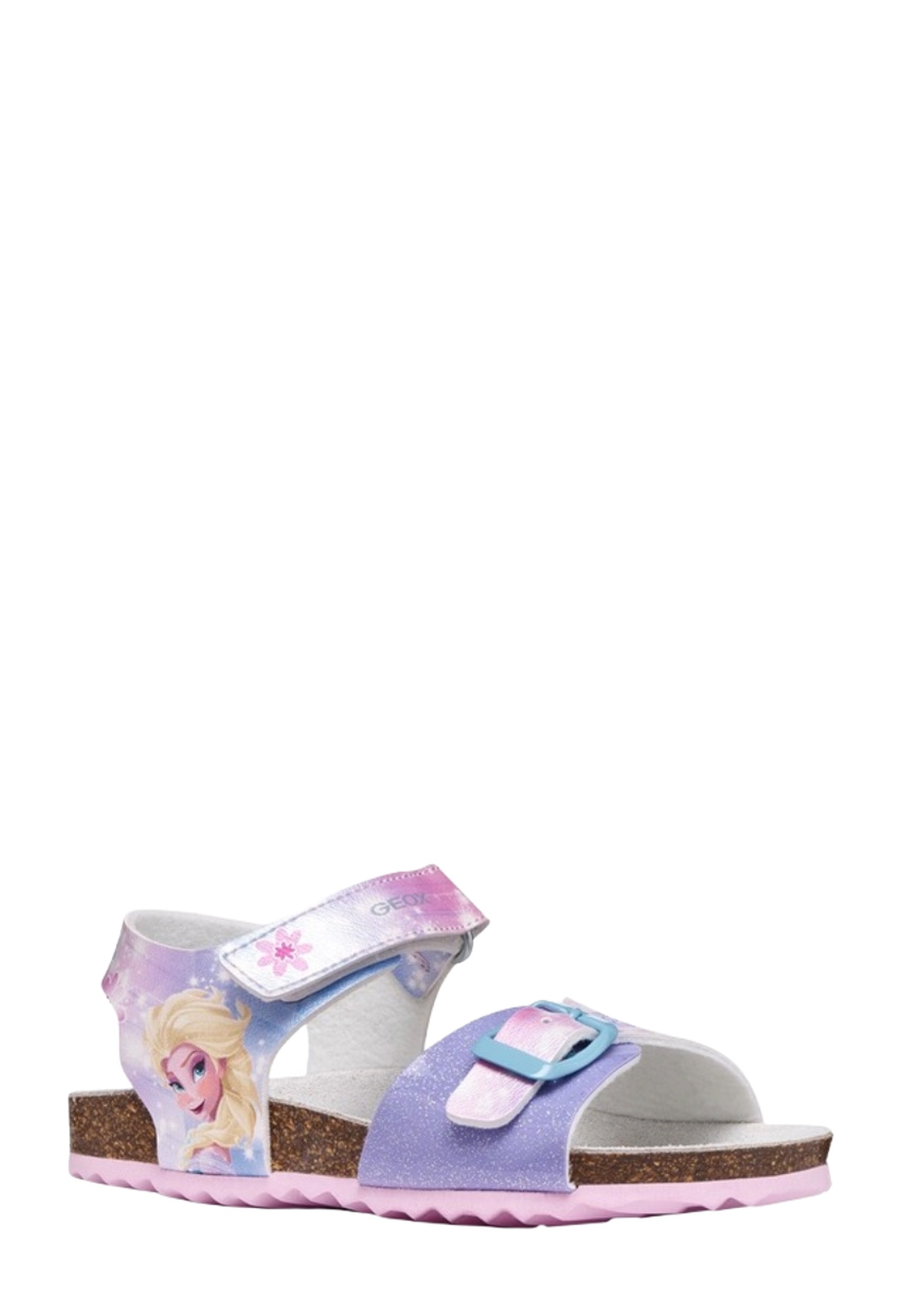 Sandali con strappi Lilla Geox