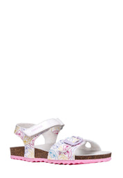 Sandali con strappi Bianco Geox