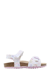 Sandali con strappi Bianco Geox