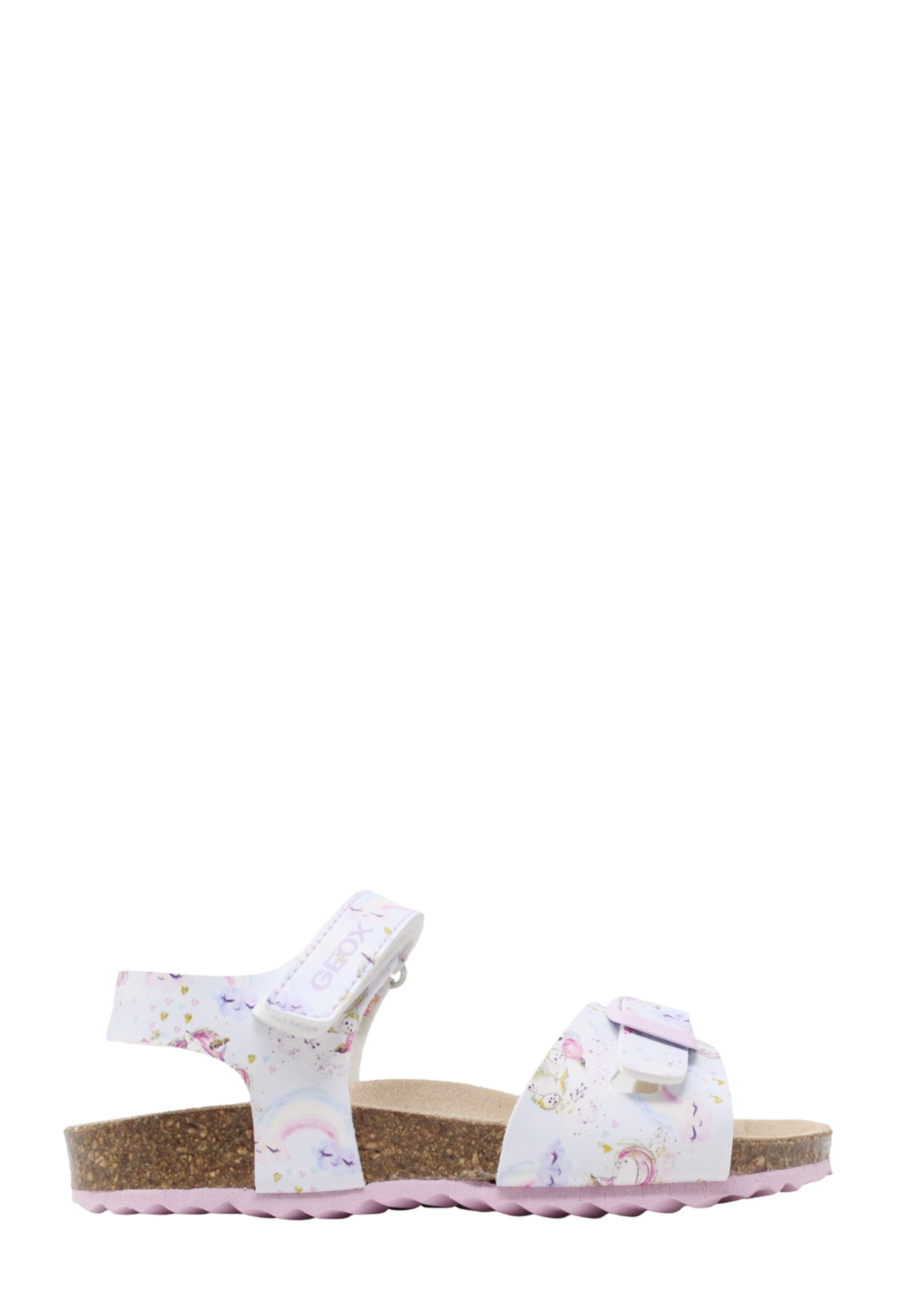 Sandali con strappi Bianco Geox