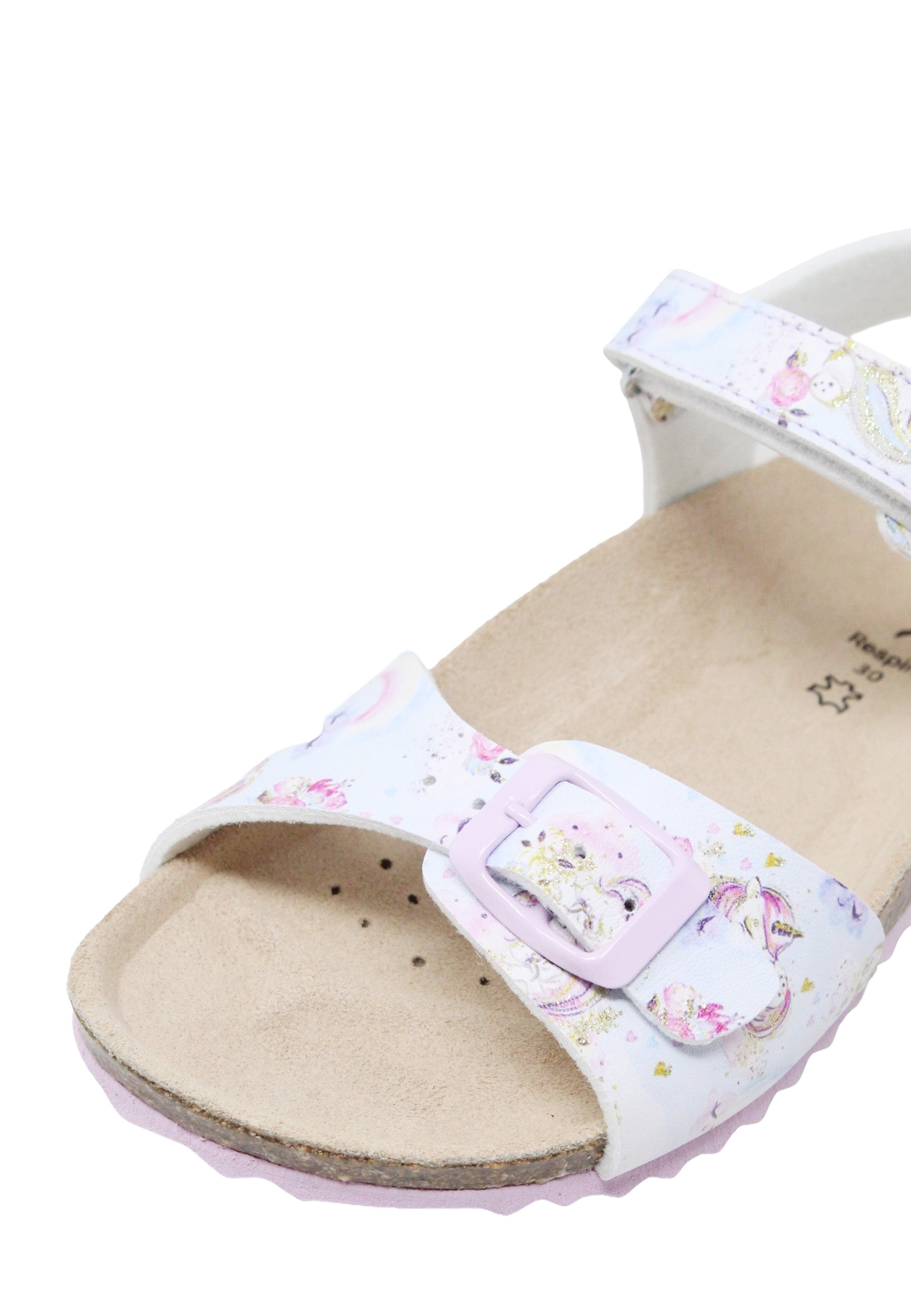 Sandali con strappi Bianco Geox